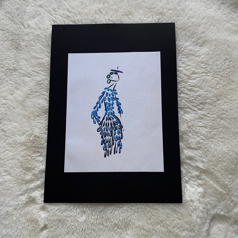 Digital art book illustration print by me Sinta Margot book found on amazon